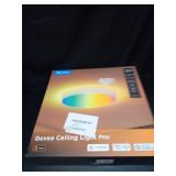 Govee Smart Ceiling Light 4300LM, RGBIC LED Ceiling Light Fixture Works with Matter, Flush Mount Light Fixture, DIY Colors, 2700K-6500K Dimmable for Bedroom, Living Room, 15 Inch, 1 Pack - Retail: $90