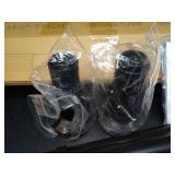 Tension Curtain Rod, 51-165 Inch,Spring Shower Closet for Windows or Shower,Easy to Install, No Drilling, Rust, Bathroom, Rod Diameter 1.26 Inches, Black,Umimile - Retail: $51