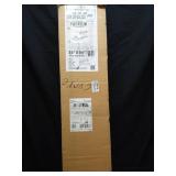 Lotus & Windoware Cordless 2  Faux Wood Room Darkening Horizontal Blind  35  W x 84  L  Smooth  Snow White - Retail: $80