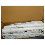 TW SHINE 2Pack Lighted Birch Tree, 6 FT Total 288LED Pre-lit Artificial Christmas Trees for Thanksgiving Christmas Decorations Indoor Home Bedroom Outdoor Festival Wedding Party, Warm White - Retail: 