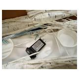 TW SHINE 2Pack Lighted Birch Tree, 6 FT Total 288LED Pre-lit Artificial Christmas Trees for Thanksgiving Christmas Decorations Indoor Home Bedroom Outdoor Festival Wedding Party, Warm White - Retail: 