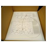 LHKVDT 38âWooden Wagon Wheel Chandelier,Black Vintage 18 Light Rustic Round Hanging Light Fixture,Industrial Country Ceiling Light Used in The Farmhouse,Hallway,Foyer,Living Room,Dining Room - Re