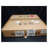 LHKVDT 38âWooden Wagon Wheel Chandelier,Black Vintage 18 Light Rustic Round Hanging Light Fixture,Industrial Country Ceiling Light Used in The Farmhouse,Hallway,Foyer,Living Room,Dining Room - Re