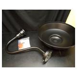 Cocoweb 18\" Vintage Gooseneck Barn Light with Rustic Arm in Matte Black - Retail: $384