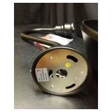 Cocoweb 18\" Vintage Gooseneck Barn Light with Rustic Arm in Matte Black - Retail: $384