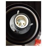 Cocoweb 18\" Vintage Gooseneck Barn Light with Rustic Arm in Matte Black - Retail: $384