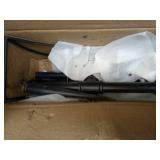 LANDÂ·VOI Hose Holder, Garden Hose Holder Freestanding, Metal Heavy Duty Water Hose Holder Holds 150 Feet Hose, Detachable Hose Storage Hanger for Outside with 3 Spikes, for Lawn Yard, Black GHH01B 