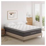 Mubulily Queen Mattress,10 Inch Hybrid Mattress in a Box with Gel Memory Foam Mattress,Individually Wrapped Pocket Coils Innerspring Mattress,Pressure Relief,Back Pain Relief,CertiPUR-US. - Retail: $1