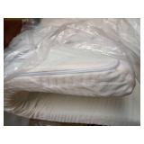 SINWEEK 2 Inch Gel Memory Foam Mattress Topper with Cooling Cover Ventilated Soft Mattress Pad, Bed Topper, CertiPUR-US Certified, Twin Size - Retail: $55