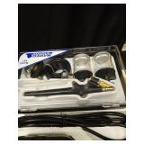 Master Airbrush Cool Runner II Dual Fan Airbrushing System Kit - Air Brush Kit with Air Compressor & 3 Airbrushes, 0.3 mm Gravity & 0.35, 0.8 mm Siphon Feed, Holder & Learning Guide Manual - Retail: $