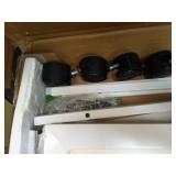 Besiost Computer Tower Stand with Power Strips, 4 Levels Manual Height Adjustable PC Tower Stand for Under Desk, Mobile Rolling CPU Holder, Computer Cart with Wheels, 24\", Carbon Fiber White - Retail