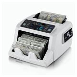 LOLARAN N71 Money Counter Machine Mixed Denomination, Dual-Display Mixed Denomination Value Counting Machine with UV/MG/IR/DD Counterfeit Detection, USD, EUR, MXN, GBP and CAD Business Money Counter -