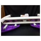 renZEC Waist Twister Machine, Adjustable Exercise Twist Board for Women Men, Noiseless Ab Twister for Home Gym Equipment, 330 lbs Capacity | Track Time, Reps, Calories with Digital Display (Purple) - 