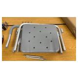 Medline - Bath Bench with Arms and without back - Gray