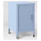 Metal Rolling Locker Storage Cabinet with Lock- Room Essentials (Missing Keys)