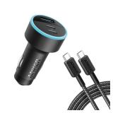Anker 3-Port 67W Car Charger with 3