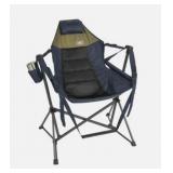 RIO Swinging Hammock Chair wth Footrest Rust-resistant Powder Coated Steel Frame - Retail: $155