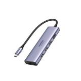 Ugreen 6-in-1 Type C to HDMI +USB 3.0*3 + SD/TF Converter: Cable Adapter, USB-C to HDMI