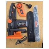 16 in. Corded 12-Amp Electric Chainsaw (UNABLE TO TEST PROPERLY)  - Retail: $75