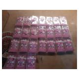 24Pcs 1st Birthday Candle First Year Pink Girl Happy Birthday Cake Number Candle with Gift Box, 3D One Numeral Candle with Crown, for Cake Topper Anniversary Party Favors Decoration Kids Adults (Pink)