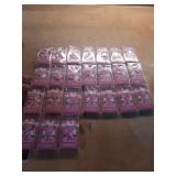 24Pcs 1st Birthday Candle First Year Pink Girl Happy Birthday Cake Number Candle with Gift Box, 3D One Numeral Candle with Crown, for Cake Topper Anniversary Party Favors Decoration Kids Adults (Pink)