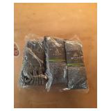 Alpine Design Performance Hiker Crew Socks - 4 Pack Size Large