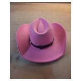 Pink Cowgirl Hat - Size Adult (57)