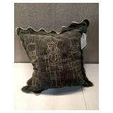 Decorative Nutcracker Soldiers Throw Pillow