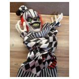 Haunted Hill Farm 6-ft Freestanding Motion Activated Talking Lighted Life-Size Clown Animatronic - Retail: $70