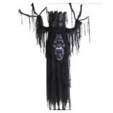 Haunted Hill Farm 6-ft Freestanding Musical Lighted Tree Animatronic - Retail: $70