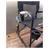 GCI Outdoor Freestyle Rocker Foldable Rocking Camping Chair, Black - Retail: $80