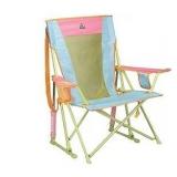 GCI Outdoor Comfort Pro Rocker Camping Chair | Portable Folding Rocking Chair with Durable Armrests & Drink Holder  Sweet Tea (See Pic #5) - Retail: $75