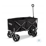 Academy Sports + Outdoors XL Folding Wagon with Tailgate and Strap (Damage) - Retail: $150
