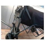 Academy Sports + Outdoors XL Folding Wagon with Tailgate and Strap (Damage) - Retail: $150