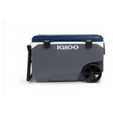 Igloo Latitude 90 qt MaxCold Roller Cooler (Damage-See Pics) - Retail: $120