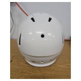 Riddell Victor Youth Football Helmet, White/Gray, Large - Retail: $130