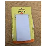Hoppes Gun Cleaning Patches No 4  38 to 45 Cal/410 to 20 Ga  40 Pack - Retail: $66