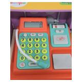 Cash Register Set - Gigglescape: Educational Toy, Pretend Shopping Accessories, Play Money, Ages 3+, 31 Pieces
