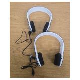 Kwe Bluetooth Headset Set of 2 (Black) (Not working)