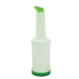 FSE PLSNP01G Storer and Pour, 1 Quart, Color-Coordinated spout and Cap, Plastic, Green