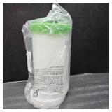 FSE PLSNP01G Storer and Pour, 1 Quart, Color-Coordinated spout and Cap, Plastic, Green