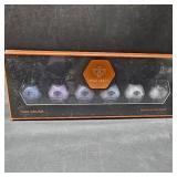 modelones Nail Polish Set, 6 Colors 2025 Baby Blue Purple Nail Polish Set Shimmer Glitter Sliver Fast Drying Mini Nail Lacquer Kit Finger Manicure DIY Nail Art Home Salon Gift for Women Girl