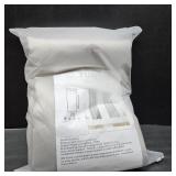 YUNJIN Blackout Curtain for Bedroom 84 inch Long 2 Panels Set Full Room Darkening Noise Reducing Thermal Curtains&Grommet Drapes for Living Room (Grey, 52