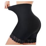 Nebility Plus Size Shapewear Tummy Control Underwear Butt Lifting Panties Hi-Waist Trainer Body Shaper Short Thigh Slimmer. Medium