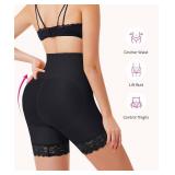 Nebility Plus Size Shapewear Tummy Control Underwear Butt Lifting Panties Hi-Waist Trainer Body Shaper Short Thigh Slimmer. Medium