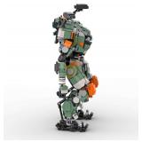 DIY Model Building Blocks Set for Vanguard-Class Titan BT-7274 Mecha, 528 Piece Set