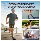 FEATOL Ankle Brace for Sprained Ankle, Adjustable & Comfortable Lace Up Support Stabilizer for Women Men with 2 Removable Side Splints, Protection for Sports, Running & Recovery, Large(12.6