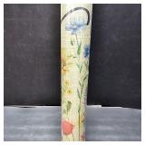 Welcome Doormat Tulip Linen Flowers Carpet Rubber Non-Slip Reusable Entrance Indoor Outdoor Mats 30 x17  Spring Summer Door Mat