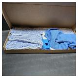 Professional Window Cleaning Kit 14IN, with Silicone Squeegee Blade, Microfiber Scrubber & Cloth, Windows Cleaning Tools, All-in-one Window Washing Supplies, Commercial & Household Use