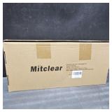 Professional Window Cleaning Kit 14IN, with Silicone Squeegee Blade, Microfiber Scrubber & Cloth, Windows Cleaning Tools, All-in-one Window Washing Supplies, Commercial & Household Use